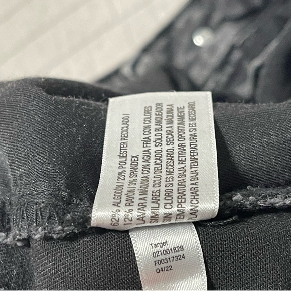 Ava & Viv Women's Mid-Rise Skinny Jeans Charcoal Gray Size 26 - Picture 4 of 12